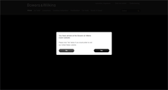 Desktop Screenshot of bowers-wilkins.nl