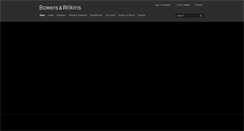 Desktop Screenshot of bowers-wilkins.com