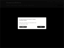 Tablet Screenshot of bowers-wilkins.net